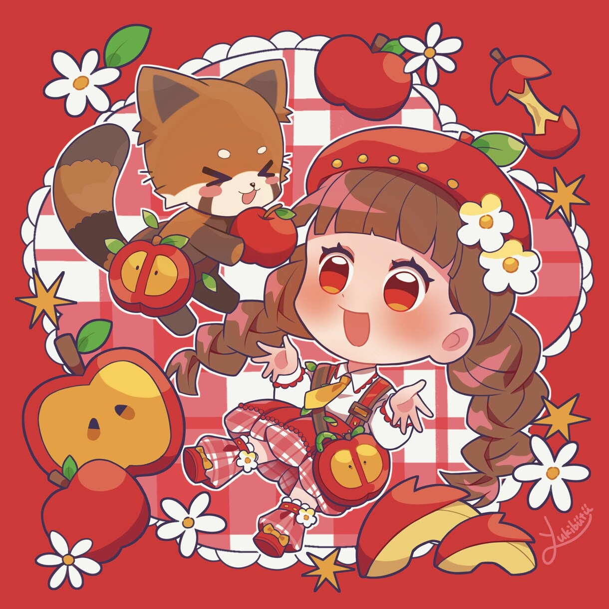 かわいらしい！デフォルメイラスト☆を作成します 「かわいい」をぎゅっと詰め込んだ、ミニキャラを描きます イメージ3