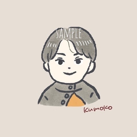 商用◎SNSで使えるシンプル可愛いアイコン描きます あなただけの癒されるアイコンでQOLをあげよう♪ イメージ4