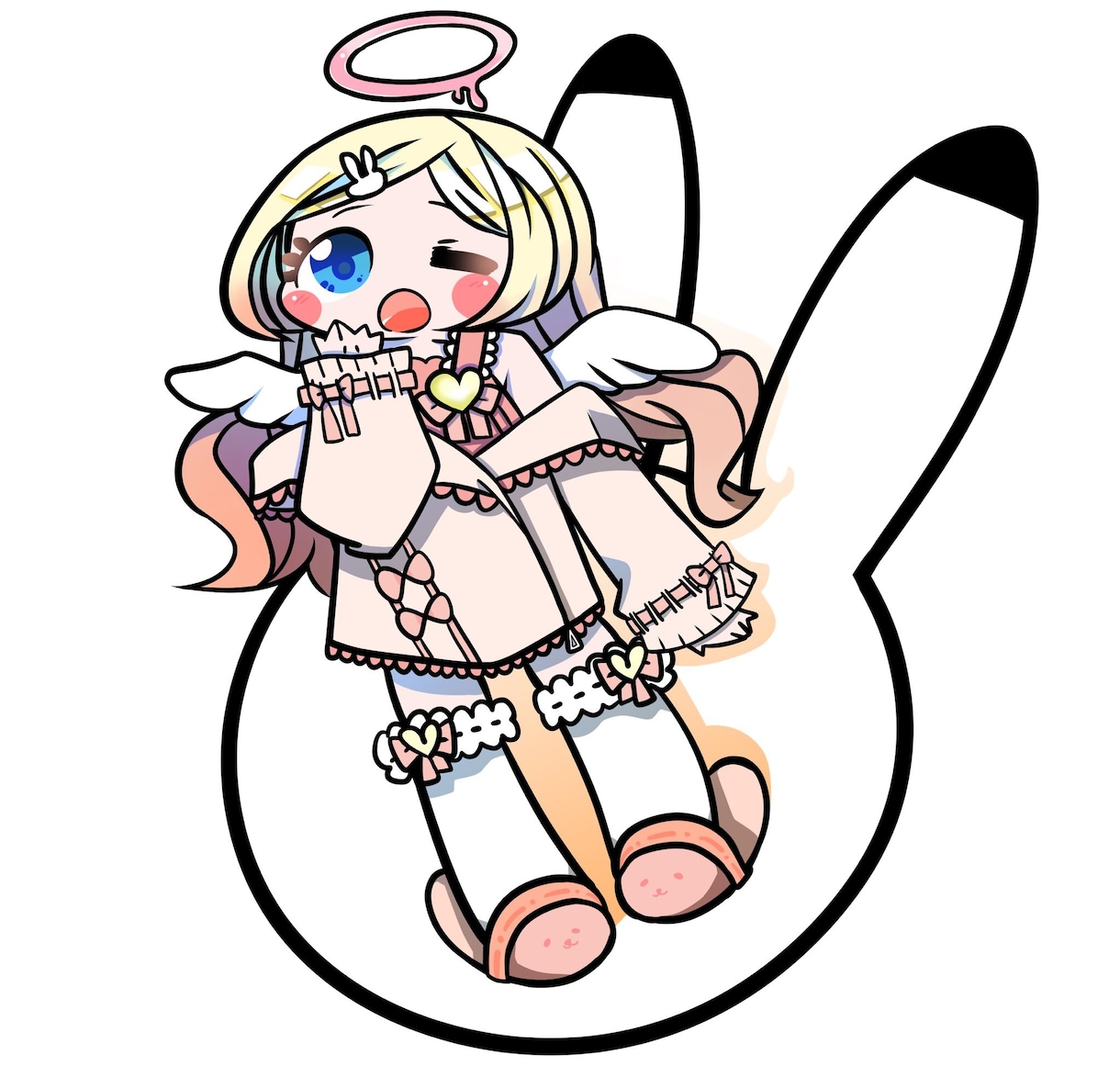 返礼品グッズなどのイラストを描きます どんな衣装も取りこぼさない細部までこだわったデフォルメ！ イメージ5