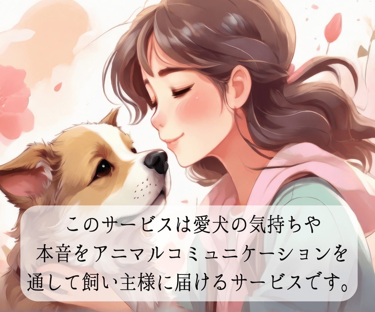 愛犬と飼い主様の心を繋ぎたい。ワンコと話します タロット・ダウジング・アニコミの３本柱で愛犬の気持ちを深堀り イメージ2