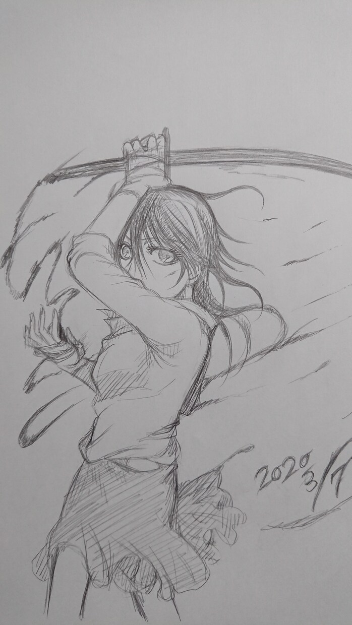 可愛らしい女の子たちを描きます 手書きイラスト、アナログ専門、可愛い女の子を描く。 イメージ4