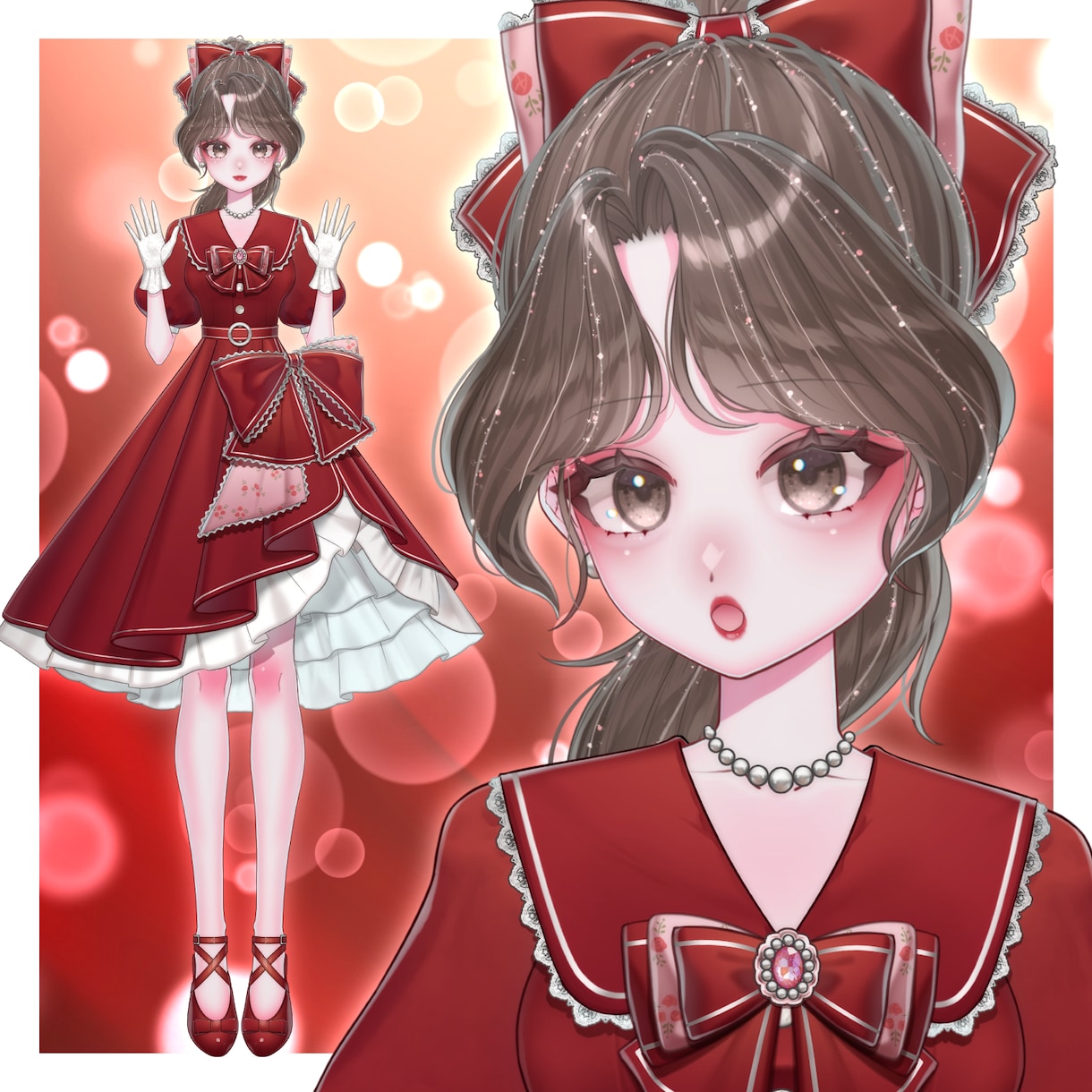 透明感抜群！VTuberモデル全工程制作いたします 透明感のあるイラストであなただけのモデルを制作いたします！ イメージ7
