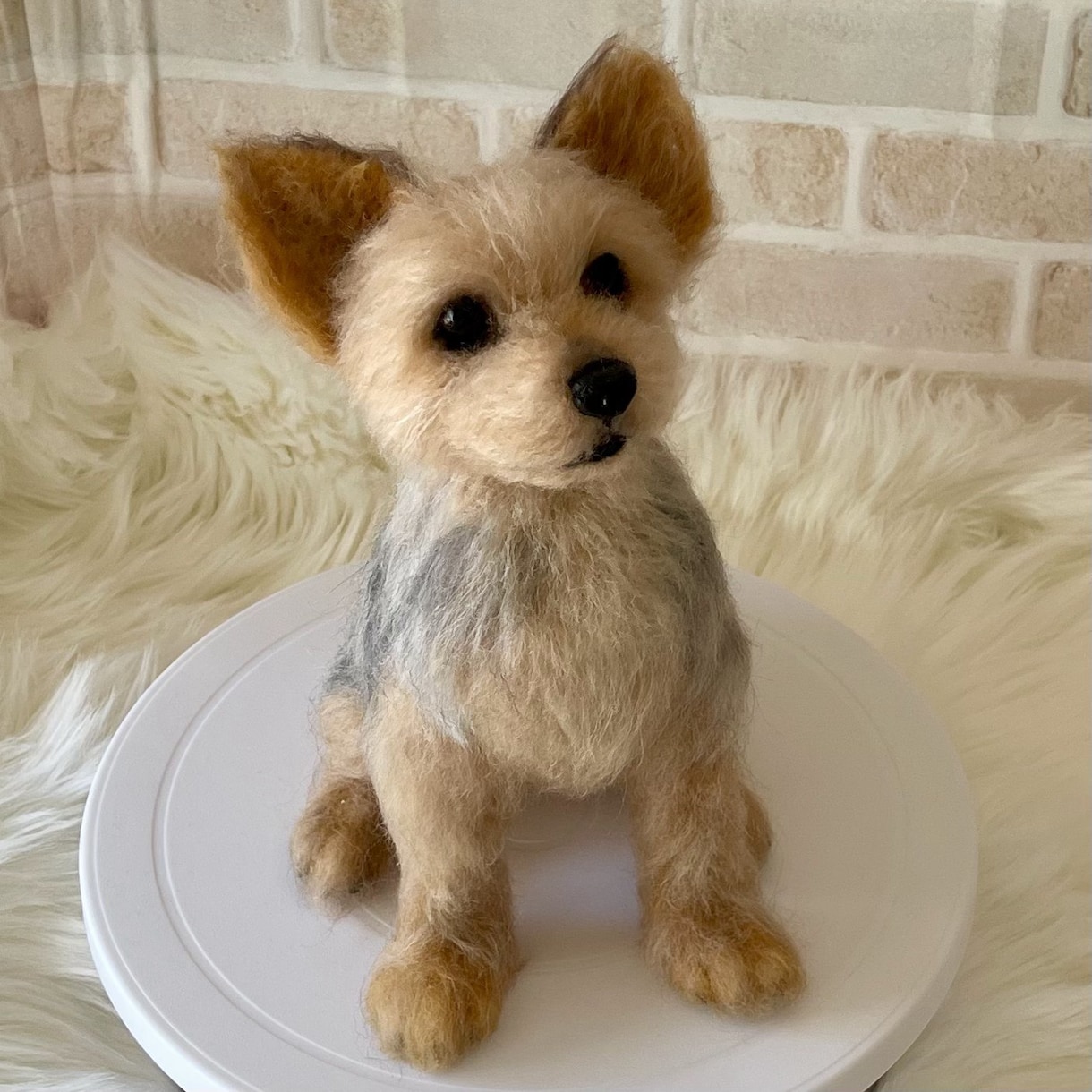 愛犬のうちの子オーダーお作りします もう一度会いたい愛犬を羊毛フェルトでお迎えしませんか？ イメージ1