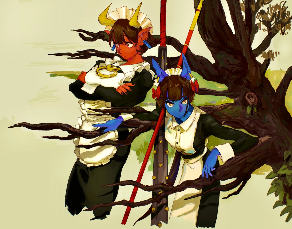 配信者様向け！キャラクターイラストを作成いたします SNSフォロワー5万人↑のプロイラストレーターがお応えします イメージ8
