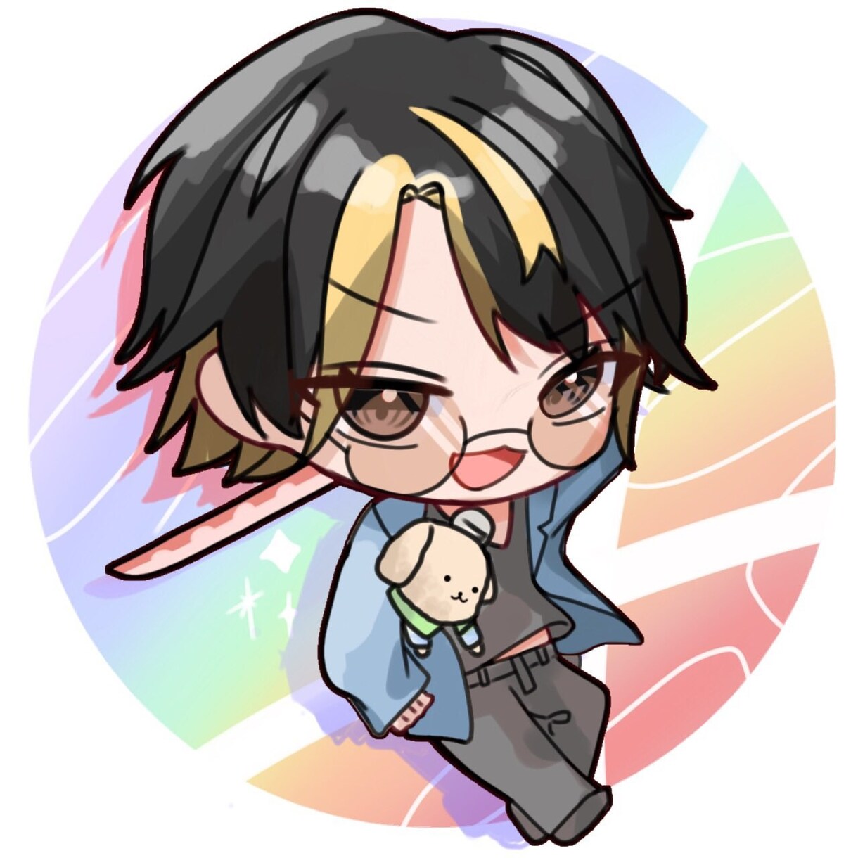 即日可⭕可愛めデフォルメイラストの作成をします 上記のような絵柄でシチュエーションに合わせて可愛く描きます！ イメージ5
