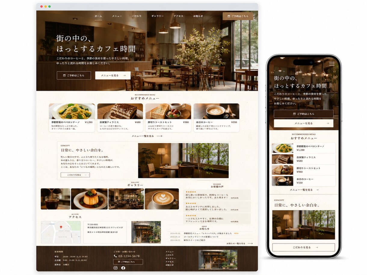 安心価格で自分で更新できるHPを制作します WordPressで簡単更新／スマホ対応・初心者歓迎 イメージ5