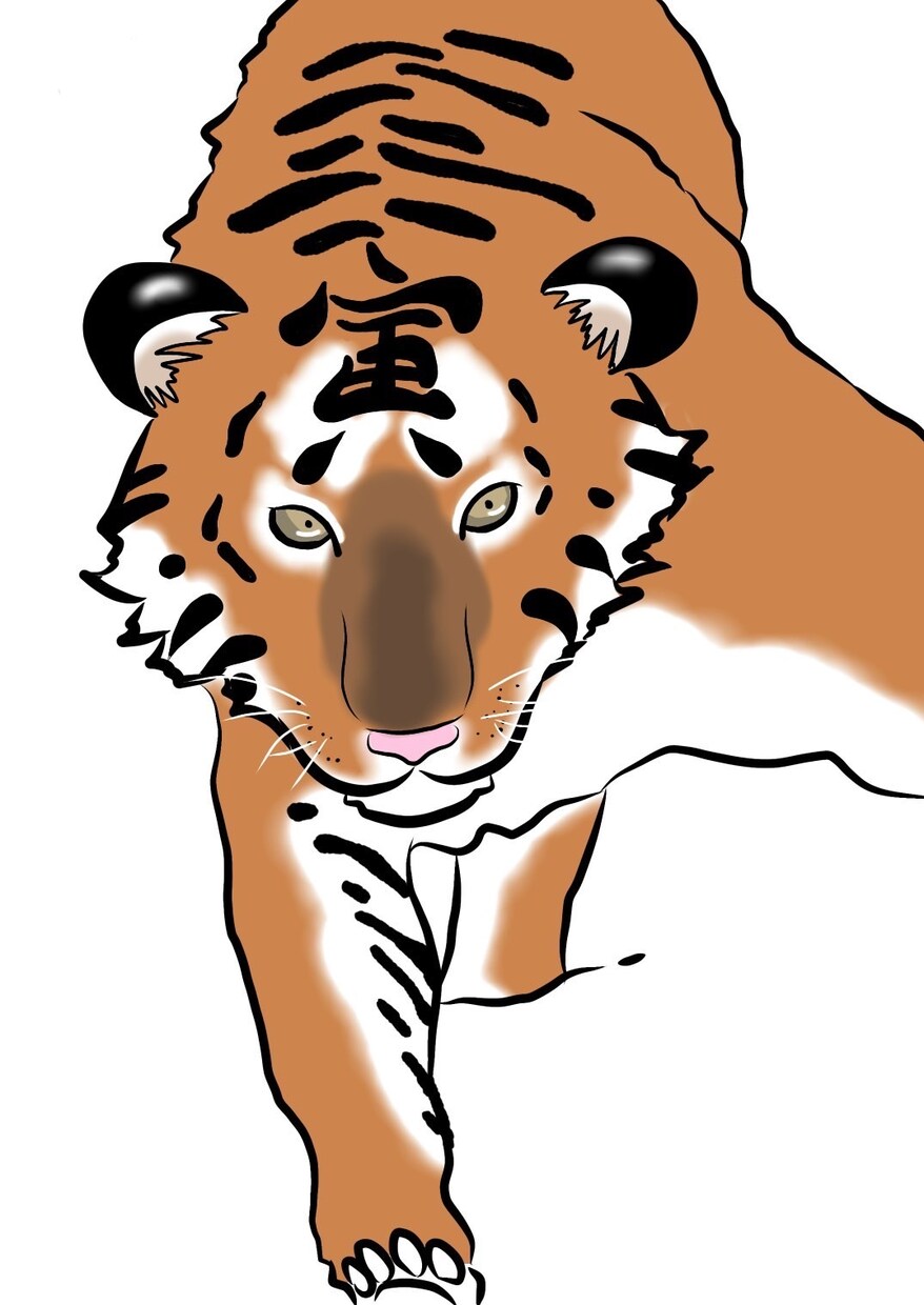 年賀はがきのイラスト描きます 絵を描くのが苦手な方に私が変わりに描きます イメージ1
