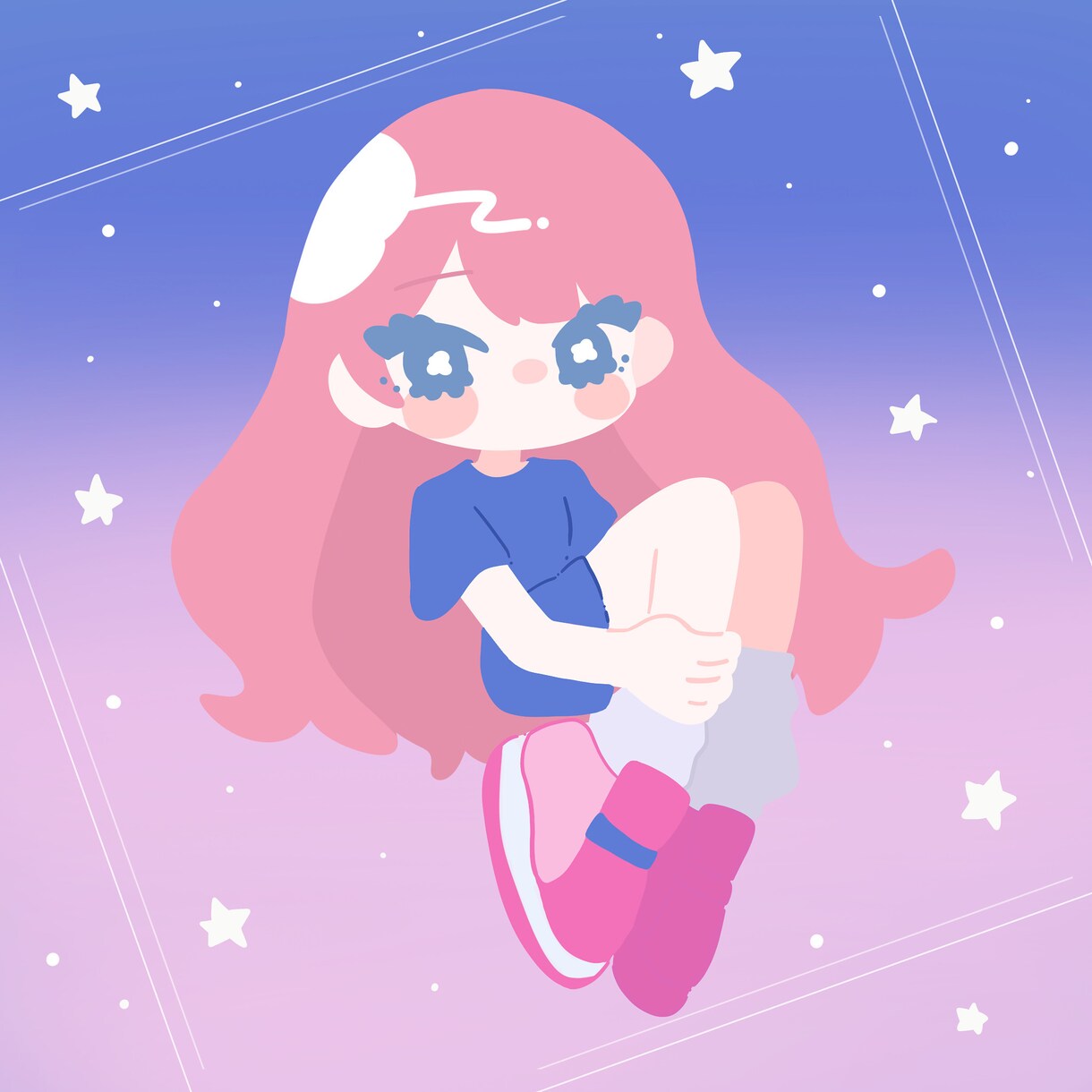 ゆめかわいいイラスト制作します 主線なし×パステルカラーのやわらかいイラストが好きな方へ イメージ3