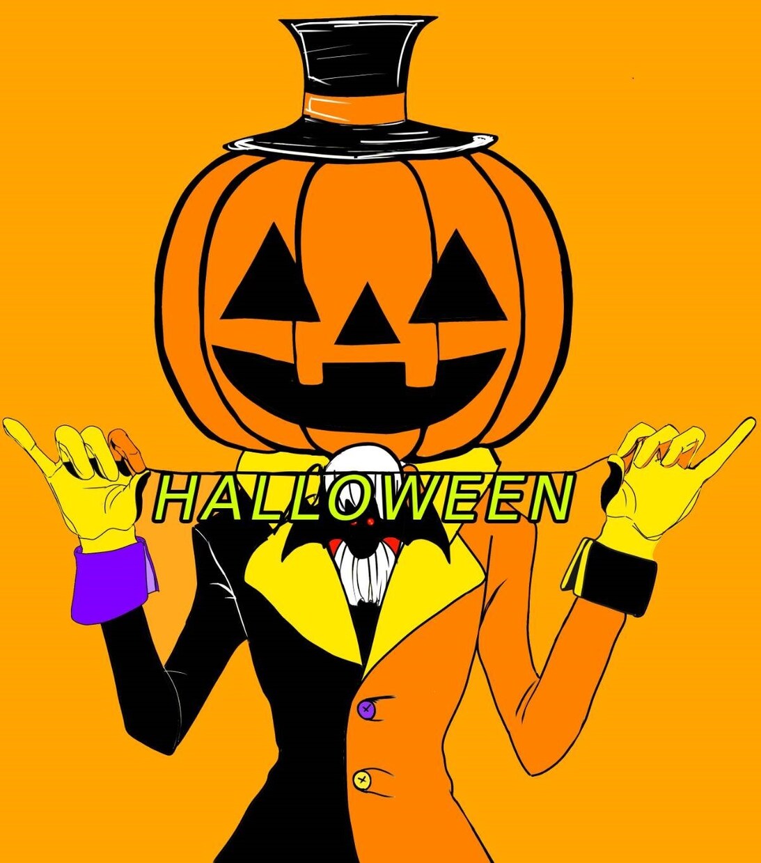 ハロウィンに向けたイラスト制作をいたします 子供向け~大人向けまで幅広く制作いたします。 イメージ2
