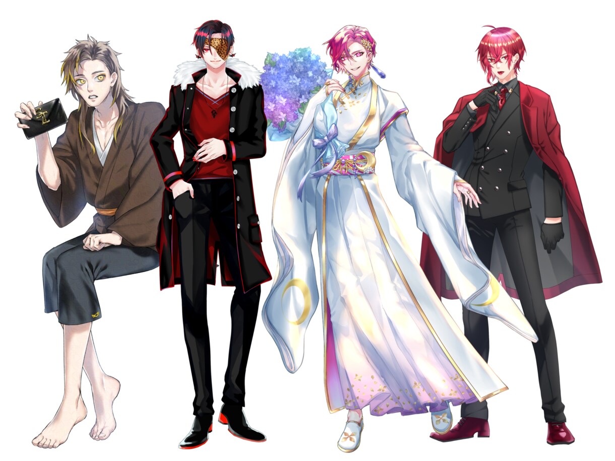 TRPGなどの全身立ち絵を描きます TRPGや声劇などで使用できる表情差分ありの絵 イメージ7