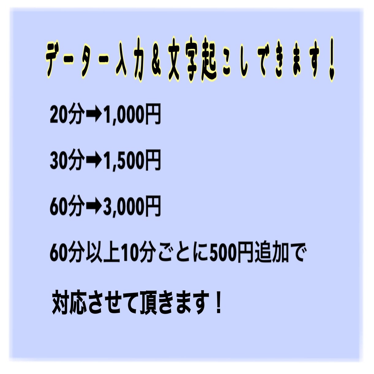 YouTube等の動画・音声データを文字起こします 事務歴3年・YouTube等の文字起こし経験有り イメージ1