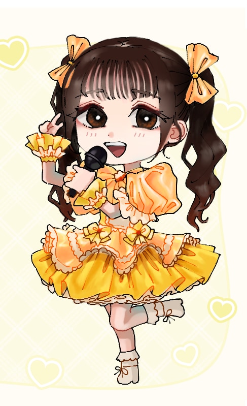 アイドルのメッセージカードイラスト制作します あなたの推しへの想いを形に！！ イメージ1