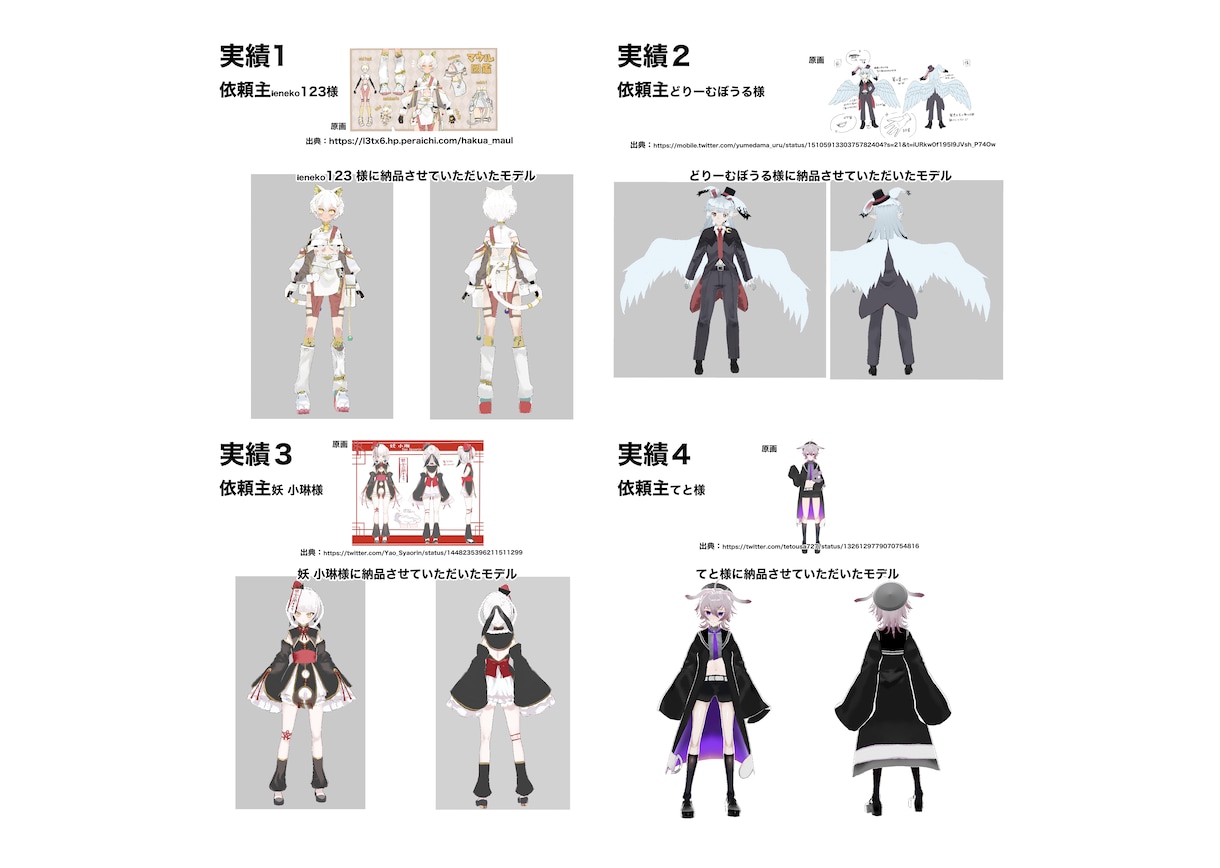 イラストを３D化します 気軽に安価にあなたのモデルを３D化 イメージ2