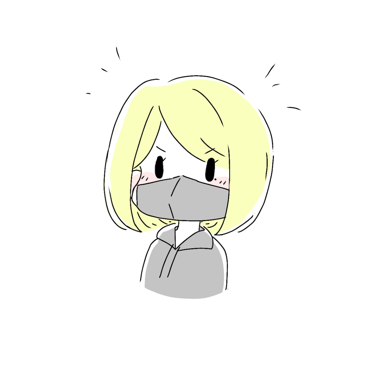 最短即日可愛いらしい♪SNS用アイコン描きます あなただけの可愛いアイコンでSNSやってみませんか？ イメージ1