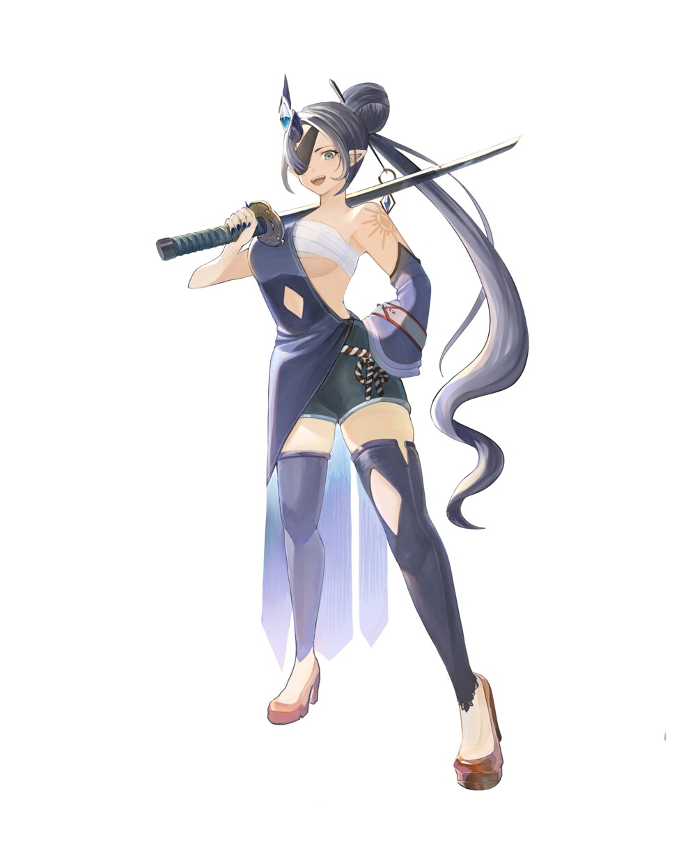 キャラ立ち絵、一枚絵を中心に描きます！ます 商用利用無料。　ポートフォリオに実績を載せていい方のみ可 イメージ5