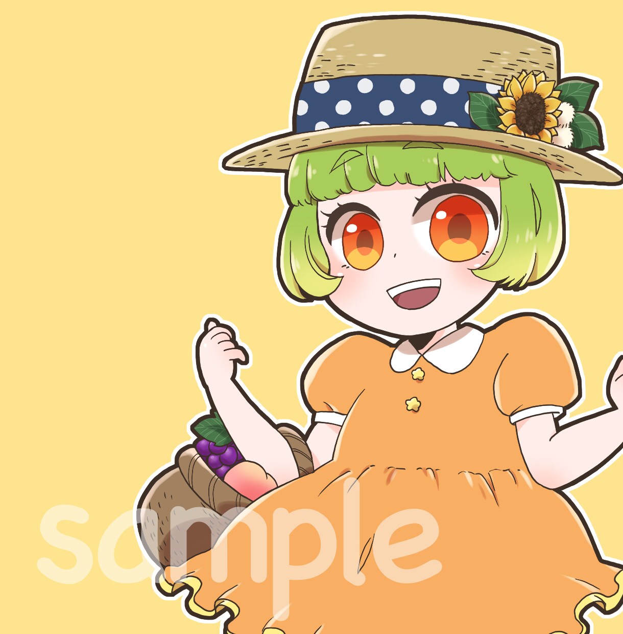 ゆるかわ・ポップなアイコン描きます ヘッダーにも対応致します！その他もお気軽にご相談ください！ イメージ1