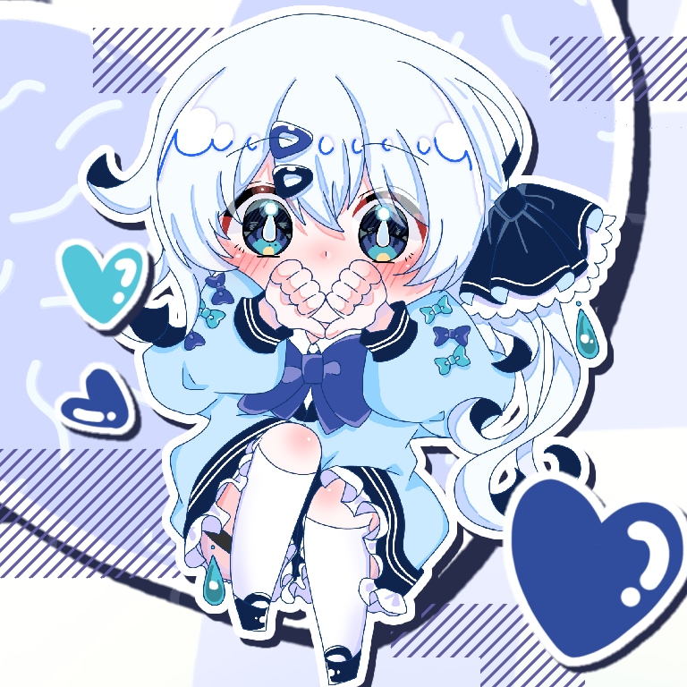 可愛い女の子の1枚絵を制作します SNSアイコン、サムネイル、グッズ、全身立ち絵など イメージ7