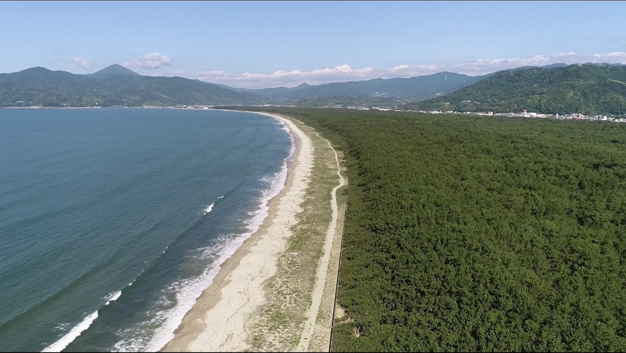 サーフィン、サーファー　ドローン空撮します 福岡県　岡垣、波津、鐘崎、福津、など　ドローン空撮 イメージ5