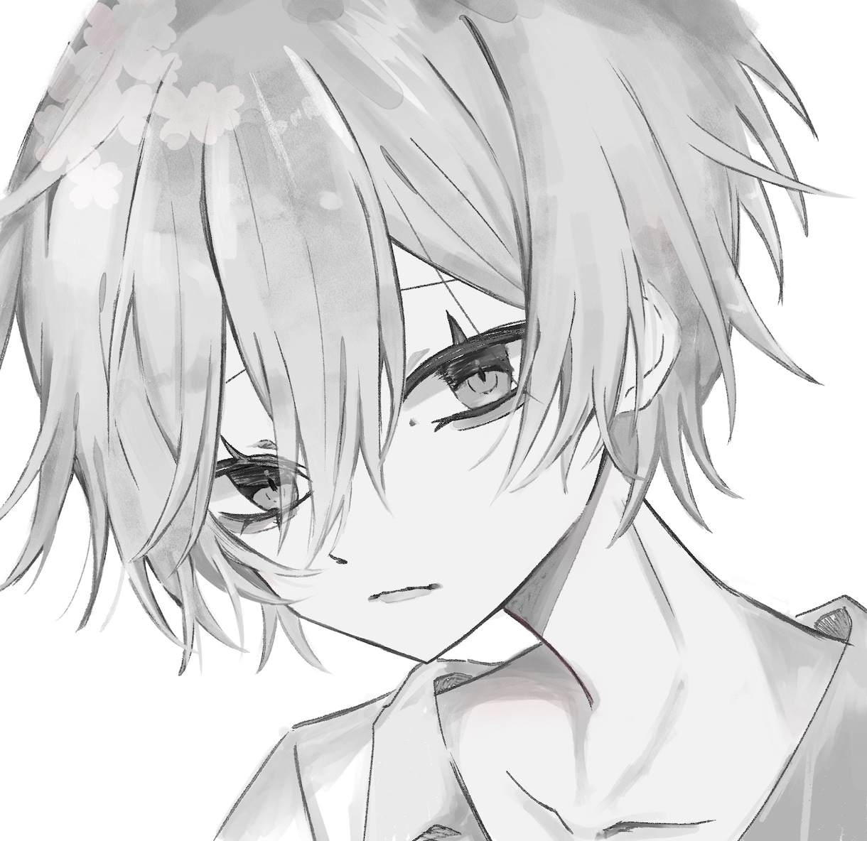 アイコンなどのイラストを制作します 主に白黒キャラクターイラストを制作します。 イメージ2