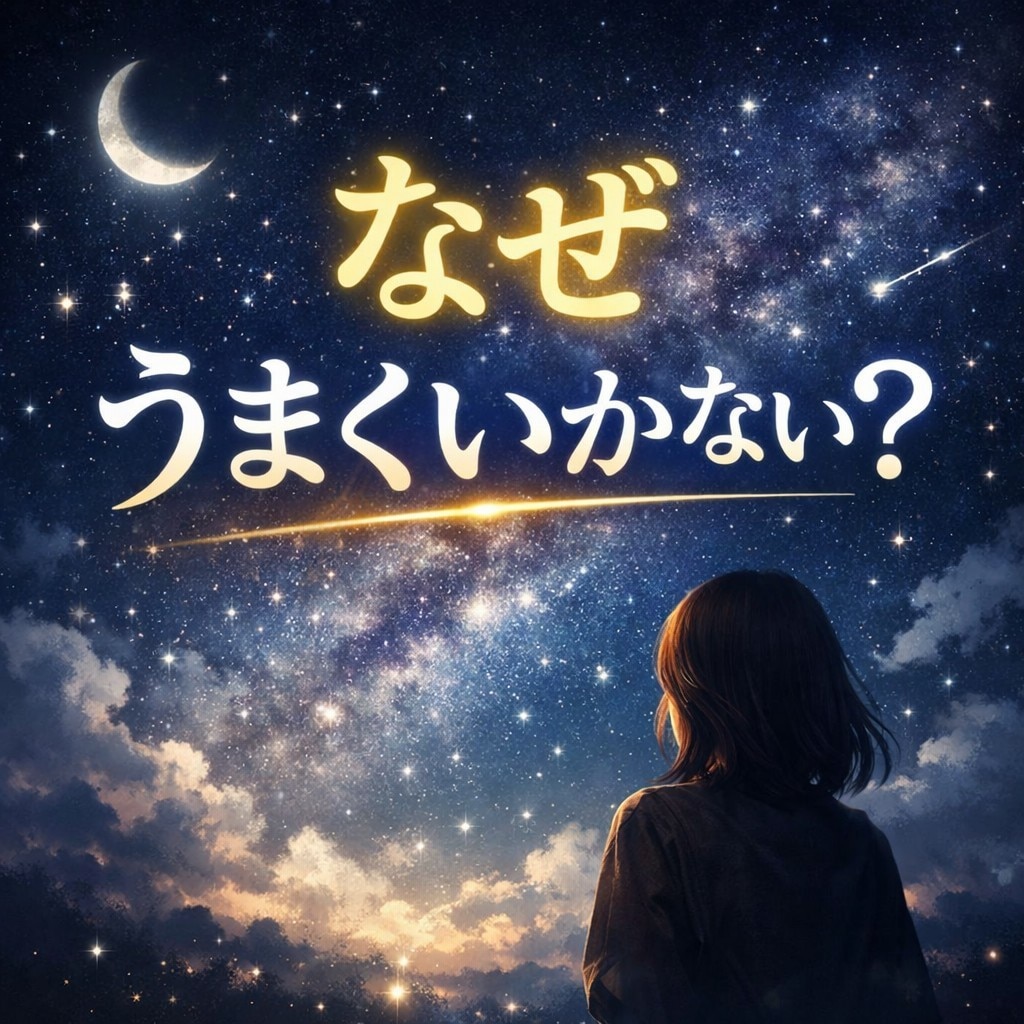 なぜ今うまくいかない？悩みの原因を読み解きます 誰にも言えない悩みを、星と心の両方から読み解きます イメージ1