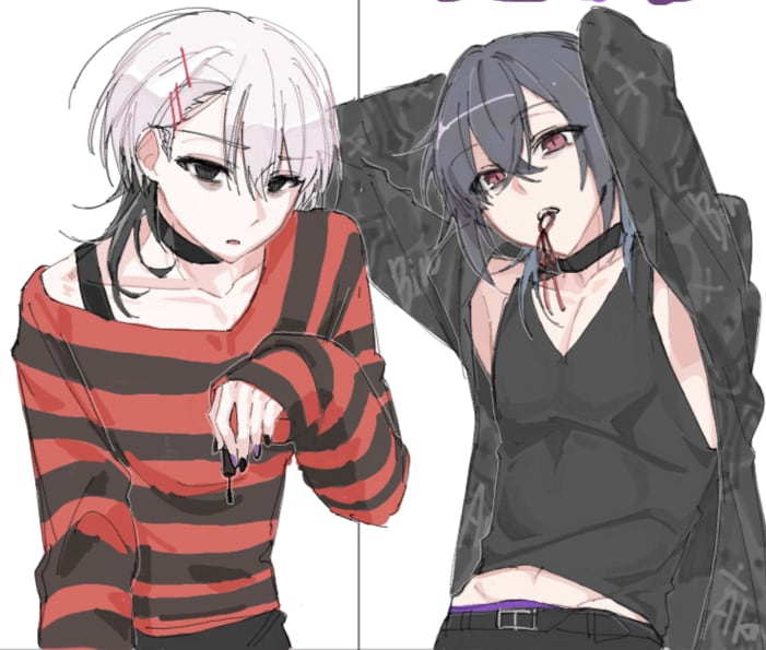 軽いラフなイラストから、一枚絵まで描きます 顔も、表情も、雰囲気も。こだわりたいあなたへ。 イメージ2