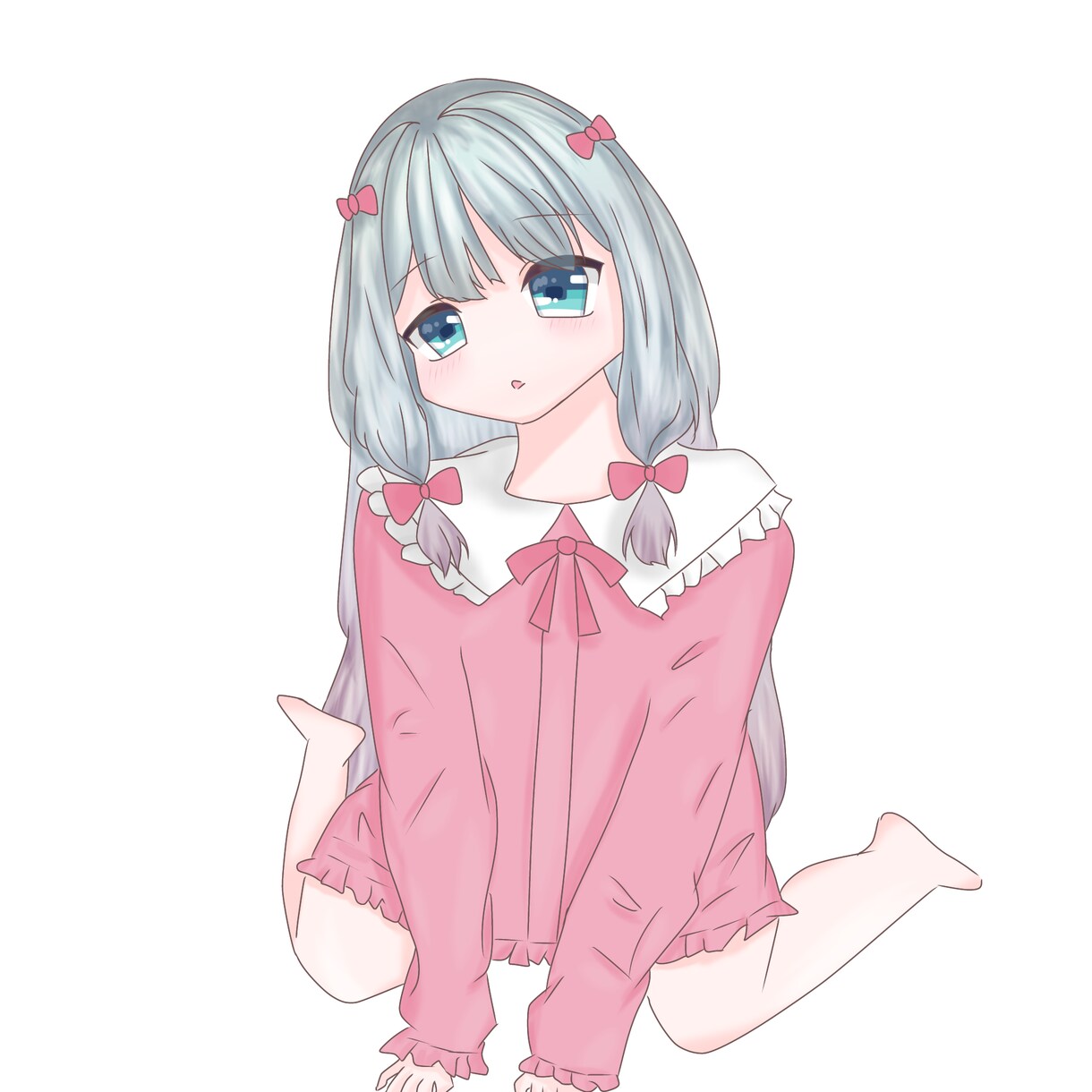 あなた好みの可愛いアイコンを描きます 立ち絵も可！いつでも対応できます！気軽にご連絡ください！ イメージ1