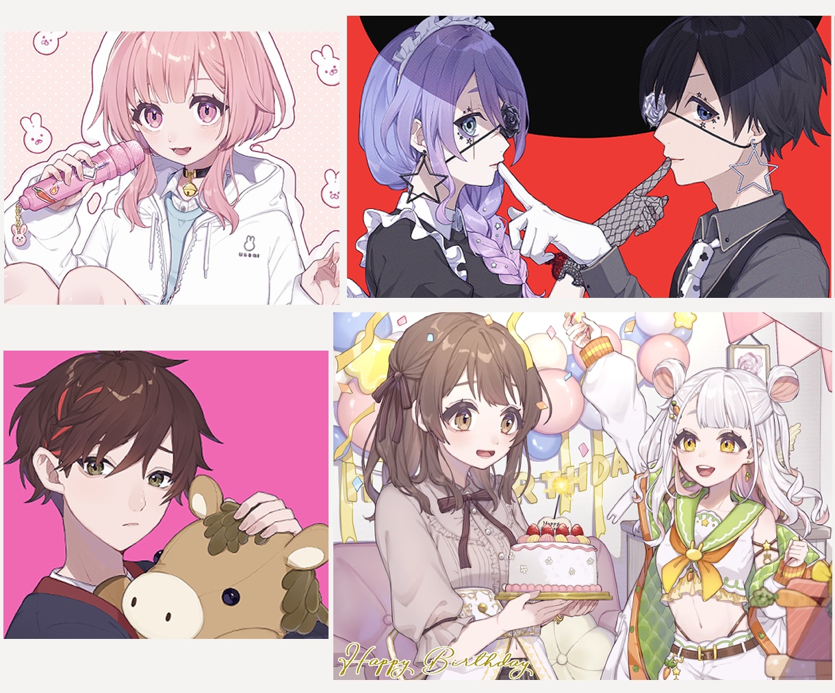 ご希望のイラスト！魅力あるイラストお描きします アイコンや動画用1枚絵、vデザイン、挿絵など！ イメージ7