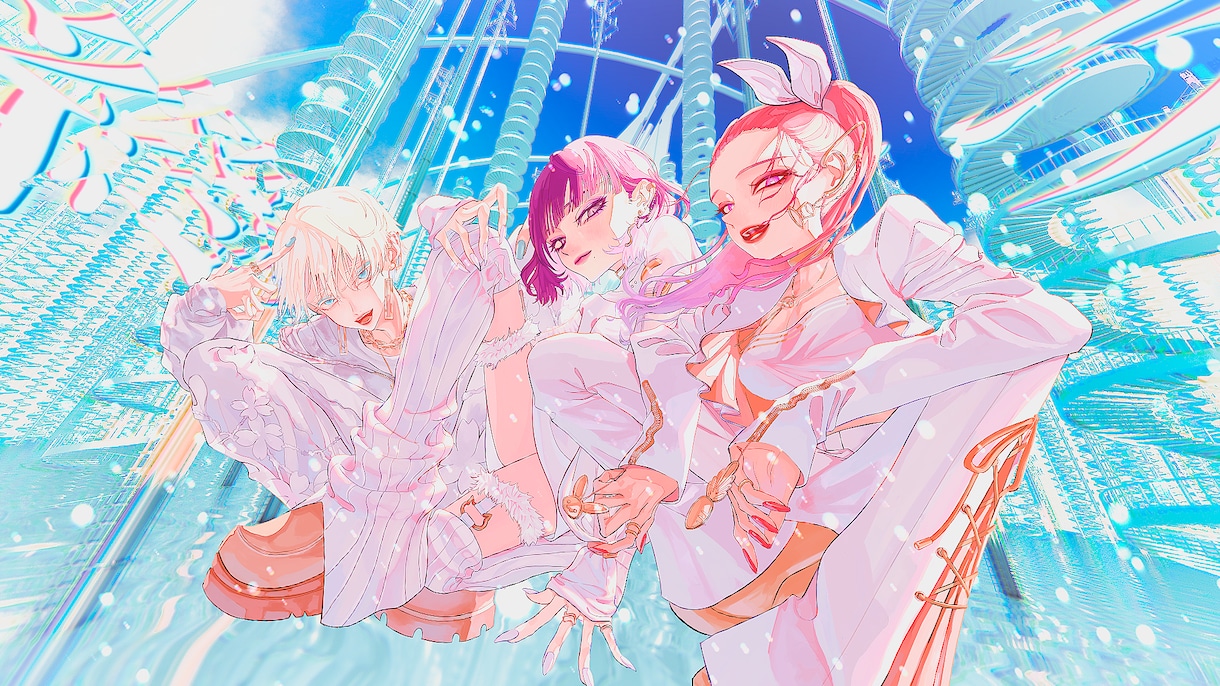 アンニュイでかっこいいイラストを描きます 配信サムネイルや歌ってみたなど。オプションで商用利用可。 イメージ7