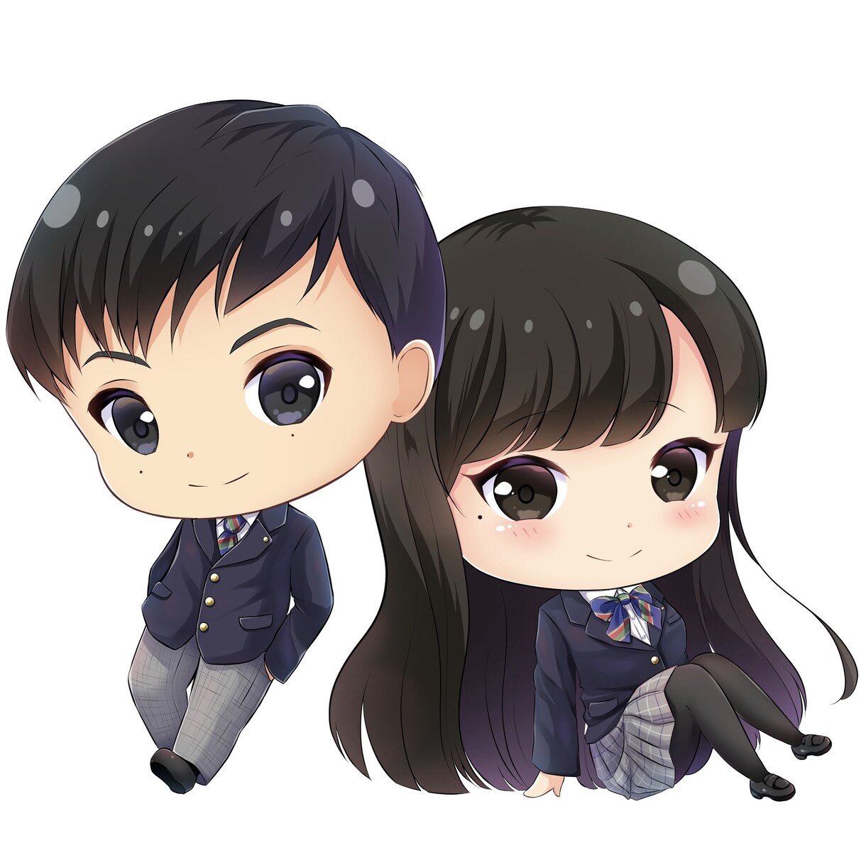 あなたを可愛いキャラクターに変身させます プレゼントやSNSアイコン、ウェディングなどにオススメ イメージ7