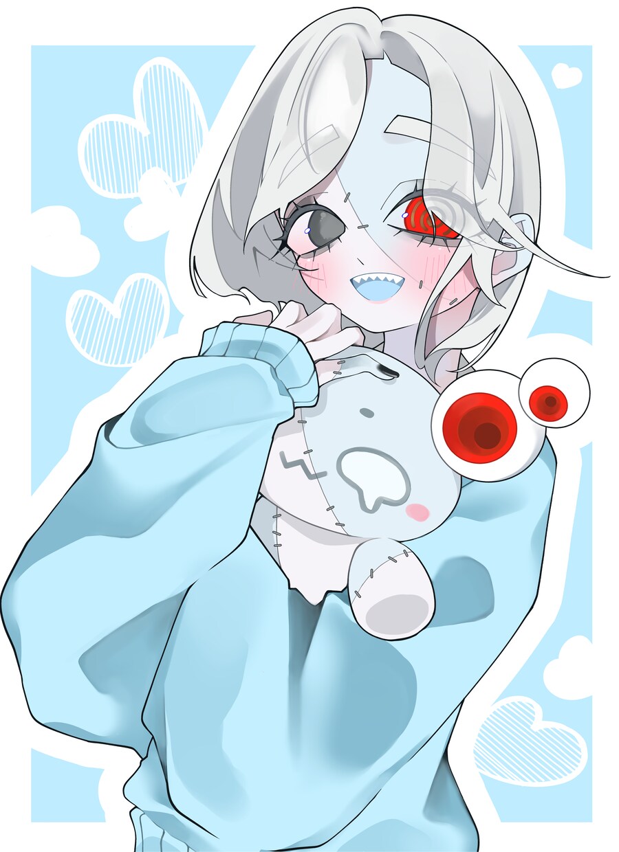 可愛らしいものからダークなものまで幅広く描きます アイコン、MV用、一枚絵など幅広く受け付けております。 イメージ1