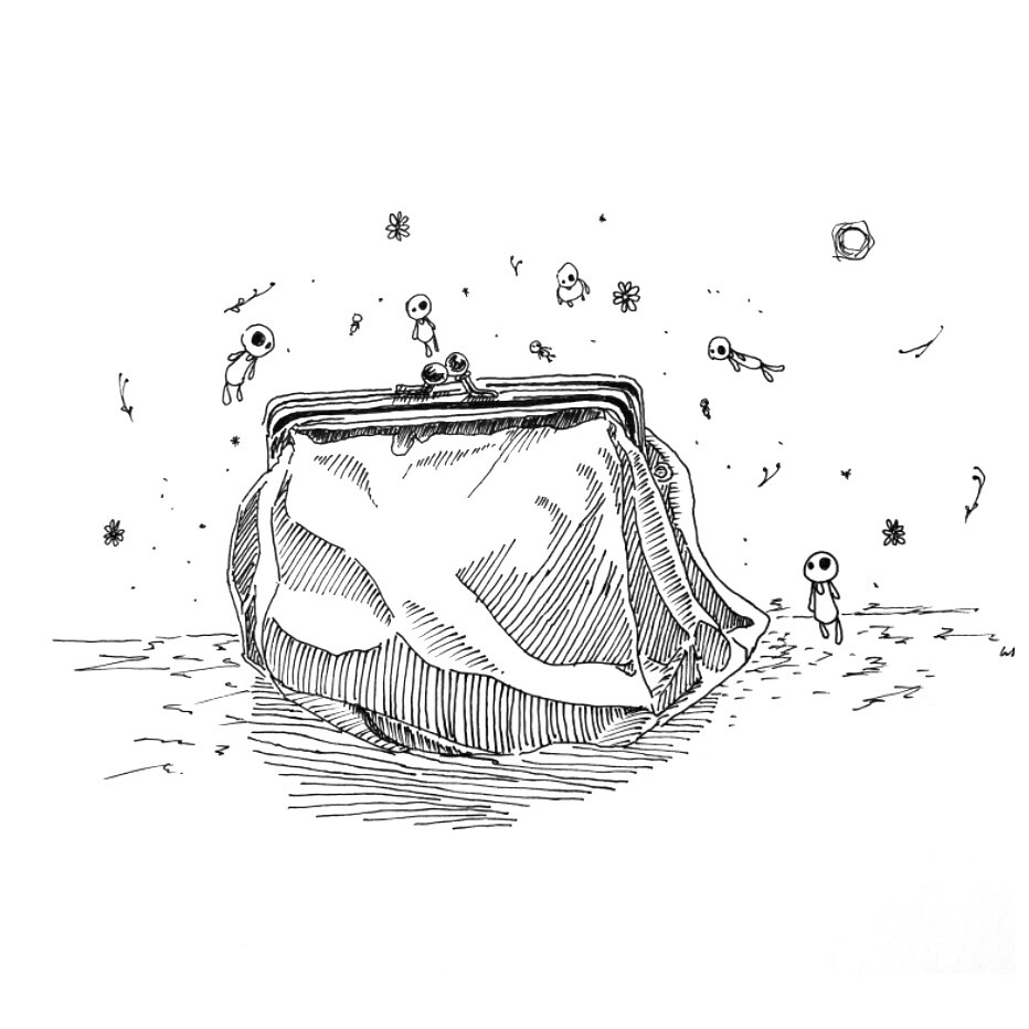 シンプルなモノクロイラストをお描きします 印刷物・webサイト・アイコンなど一点ものを描きます。 イメージ8