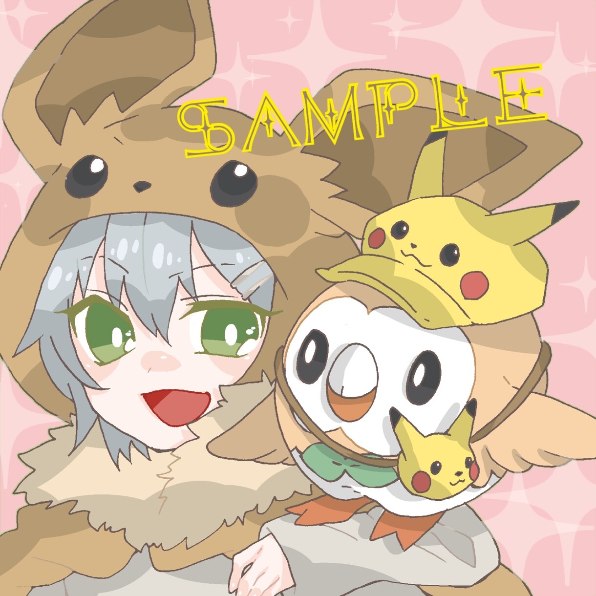 可愛いアイコン、ヘッダー描きます 大好きなあのキャラと一緒に居たいあなたに！ イメージ6