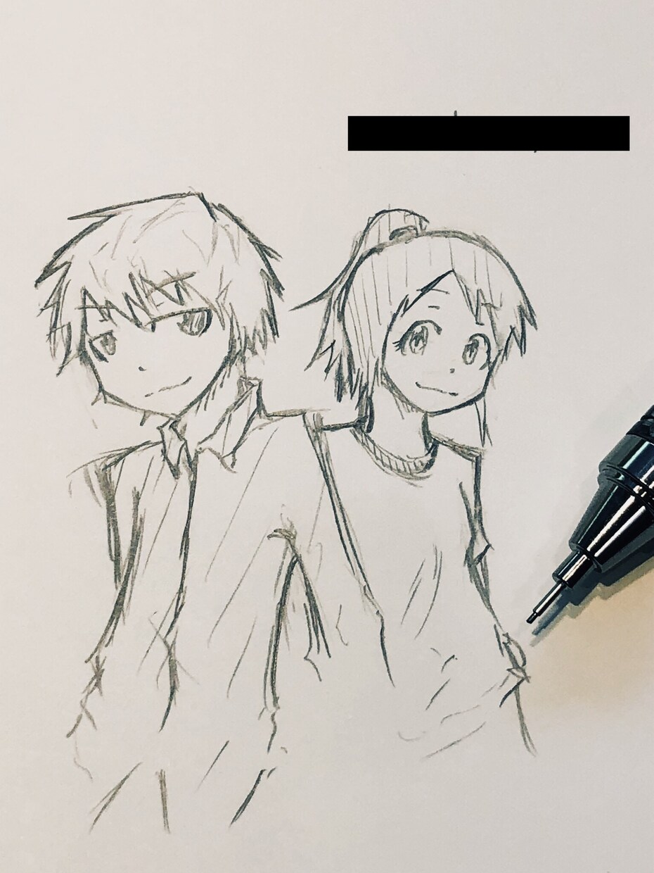 シンプルなキャラクターをすぐに描きます 【シンプル且つ哀愁漂う絵を描きます。スピードと量が売りです】 イメージ5