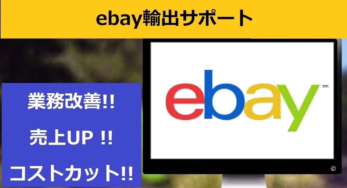 ebayで伸び悩んでいる方、一緒に戦略考えます 現役セラーが悩んでいる困っている事をアドバイスいたします イメージ1