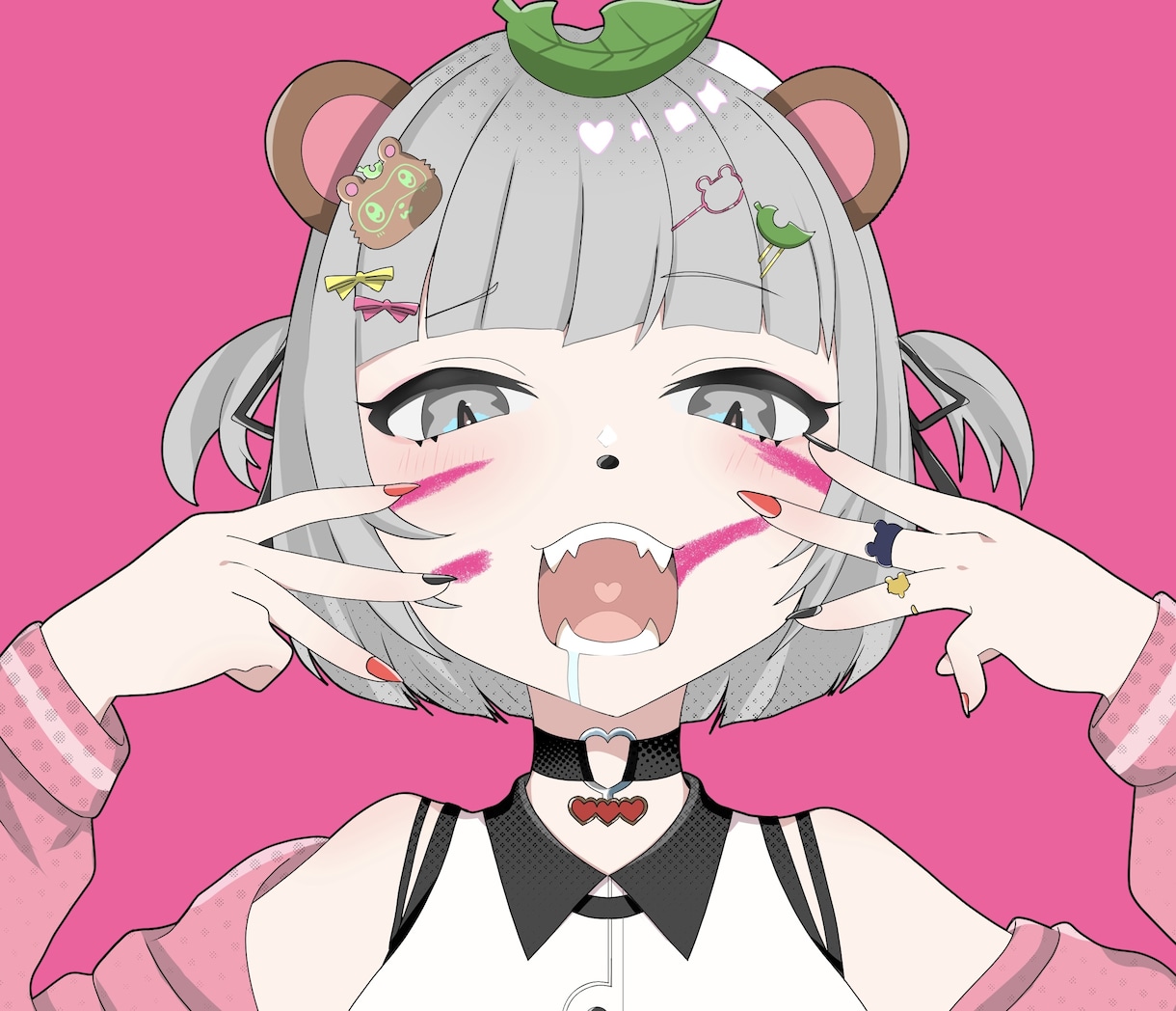 可愛いイラスト描きます SNSアイコン/グッズ/MV用立ち絵/歌ってみた イメージ7