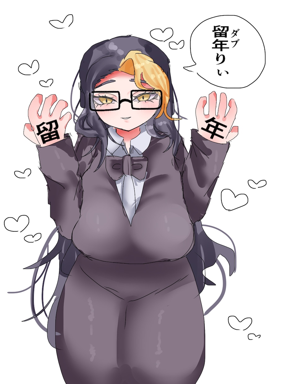 最短即日納品♡カラー落描きイラストを描きます 女の子・TS女体化大歓迎！スピーディーに可愛く仕上げます イメージ1