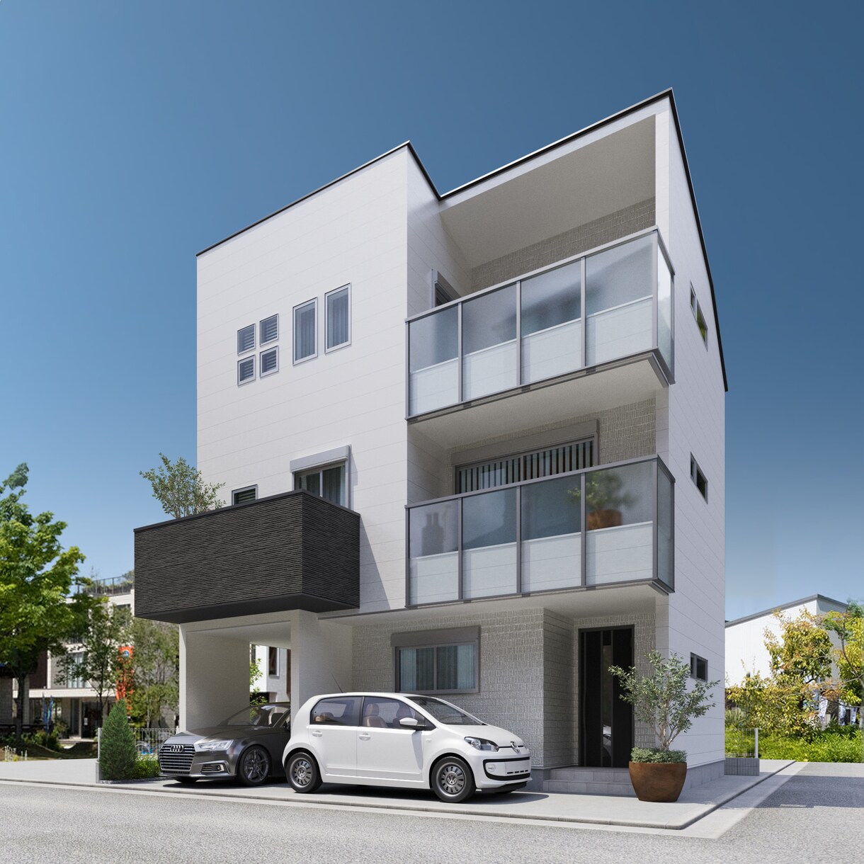 高品質CG提供いたします ご満足いただける建築パースをご提供。 イメージ3