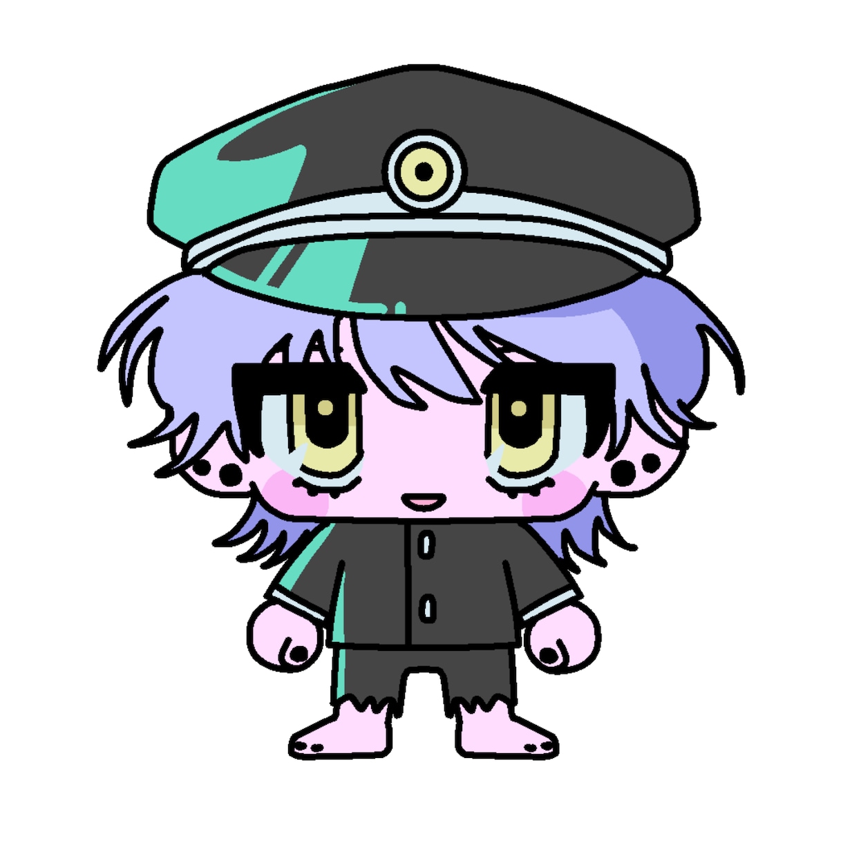 デフォルメのキャラクターイラストを描きます ポップで可愛いデフォルメのキャラクターイラストを描きます イメージ2