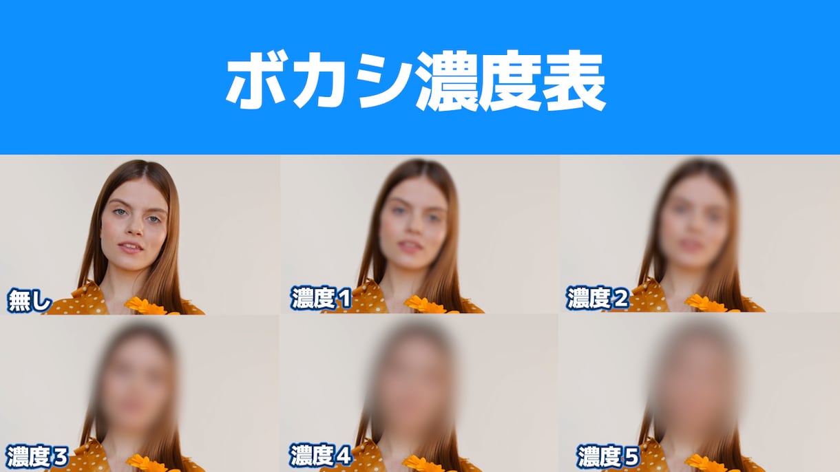 動画にモザイクorボカシかけます 1箇所750円 動きのある映像でも問題ありません イメージ1
