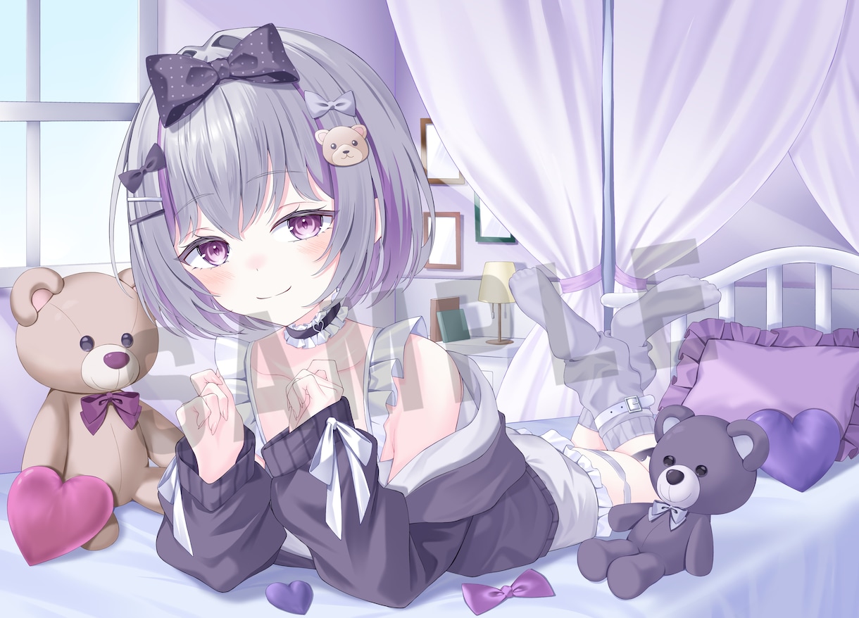 商用利用無料！期待以上のイラストを制作します 立ち絵やキービジュアルが必要な方へ！X、配信等にぜひ！ イメージ2
