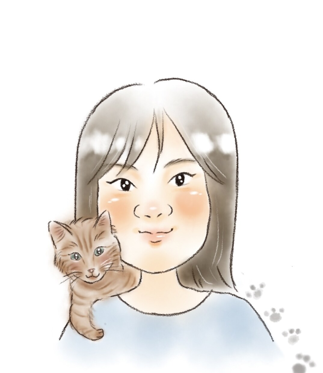 結婚式の席札や、ウェルカムボード、似顔絵作成します 一生の思い出に残る結婚式を描きます イメージ2