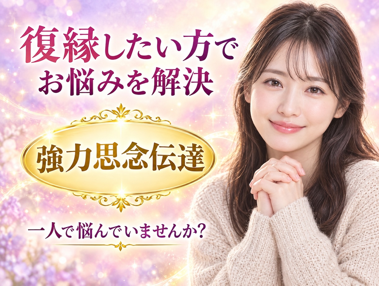 復縁のお悩みに寄り添う鑑定を致します やり直すために必要なことを教えます イメージ1