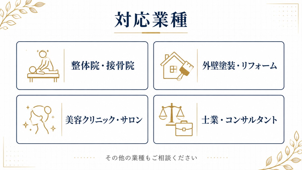 集客に強いスマホLPを制作します 整体院・美容・士業まで業種別に対応 イメージ5