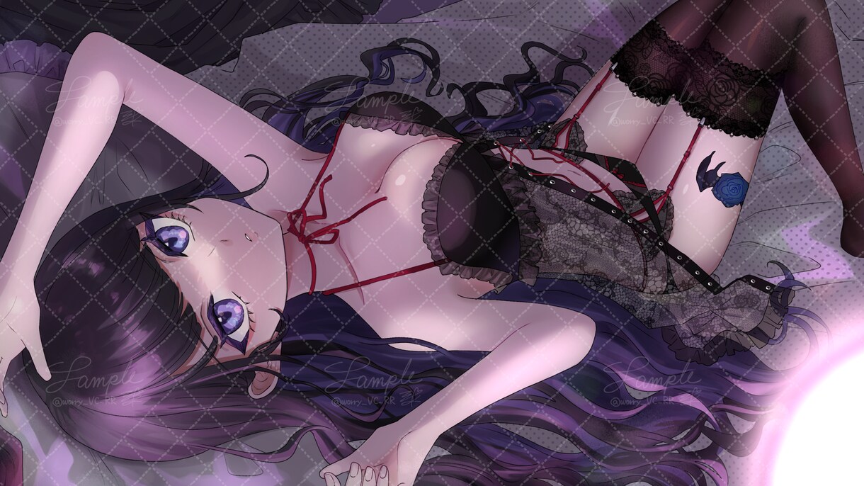 きれいなイラストを描きます 観賞用、SNSのアイコン、動画用イラスト等 イメージ4
