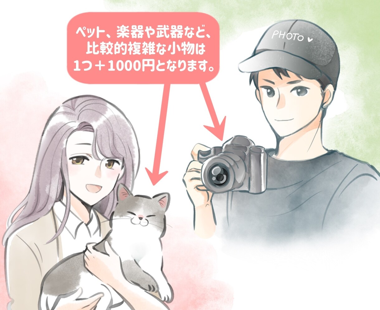 商用ok!おしゃれで上品な水彩風アイコン描きます 最短3日！二次利用ok!清潔感のあるふんわりとしたイラスト イメージ5