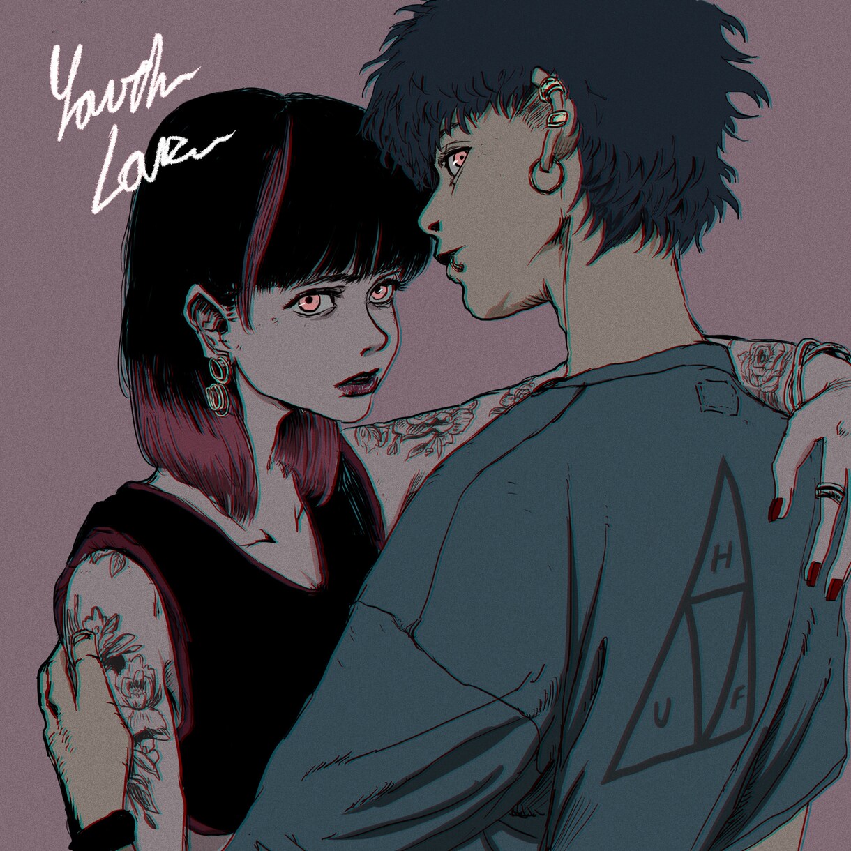 かっこいい系のイラスト描きます 元マンガ家上がりのデザイナー兼イラストレーターです。 イメージ1