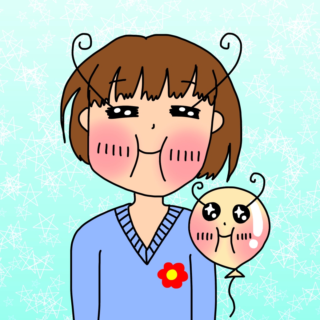 ぷにっと可愛い似顔絵風SNS用アイコンを描きます 少しデフォルメした可愛いSNS用アイコンが必要な方へ イメージ2