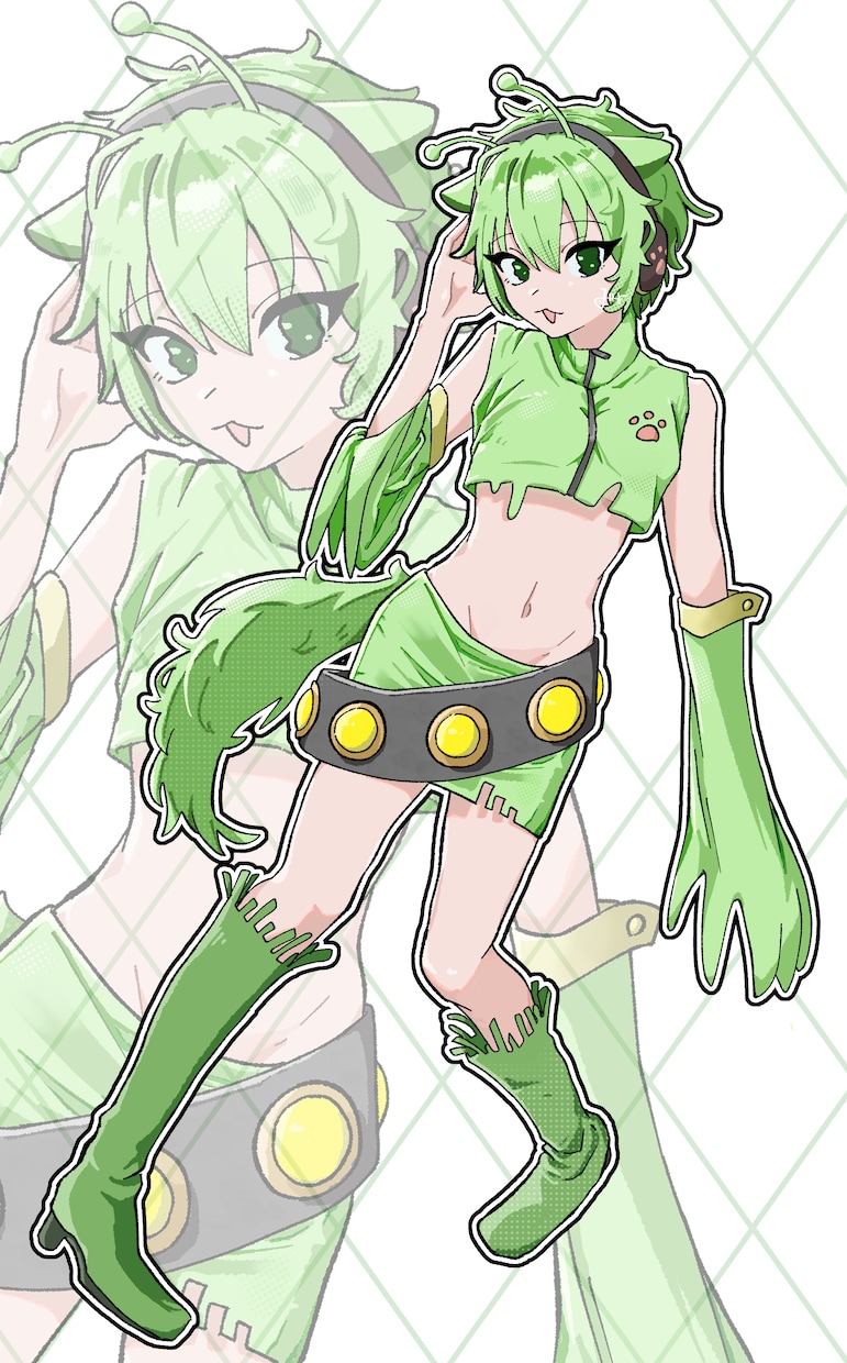商用利用可！立ち絵描きます 一週間以内納品可能！値段プラス無し！ イメージ1
