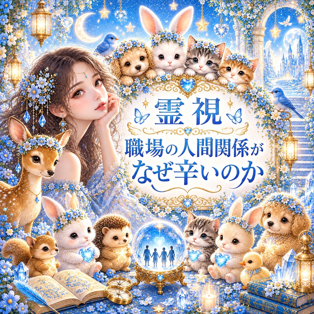 仕事・人間関係　職場での今の状況を霊視します 今すぐ知りたいに！職場での人間関係がなぜつらいのか霊視します イメージ1