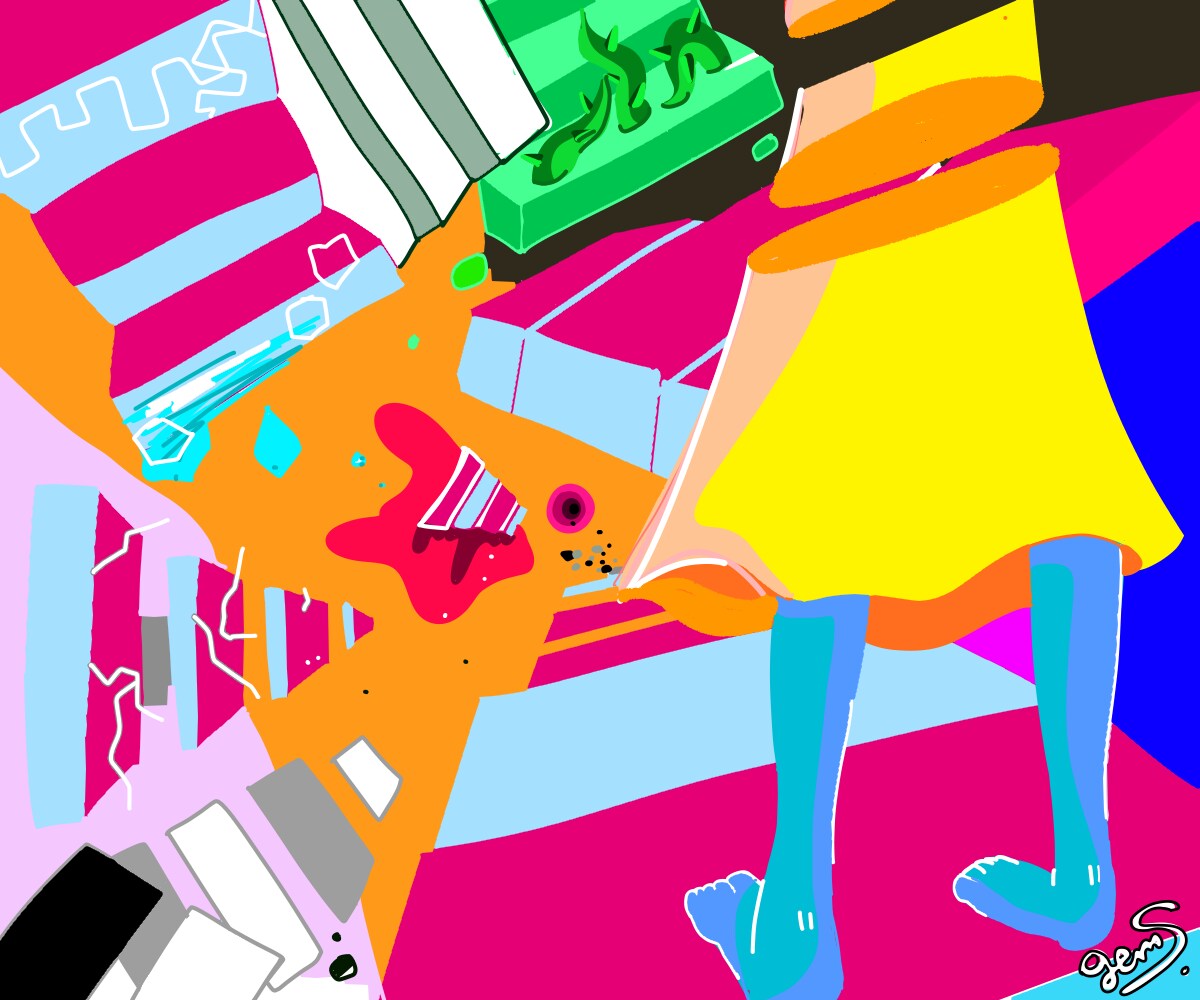 ちょっぴり毒を感じる1枚絵を描きます ビビッドカラー寄り。挿絵や動画等のイラストに… イメージ3